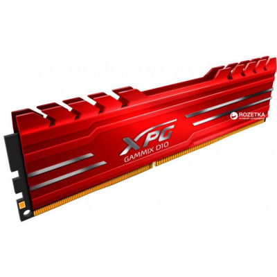 ADATA 4 GB DDR4 2666 MHz XPG Gammix D10 Red (AX4U2666W4G16-SRG)