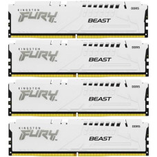 Kingston FURY 128 GB (4x32GB) DDR5 5600 MHz Beast White (KF556C40BWK4-128)