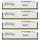 Kingston FURY 128 GB (4x32GB) DDR5 5600 MHz Beast White (KF556C40BWK4-128)