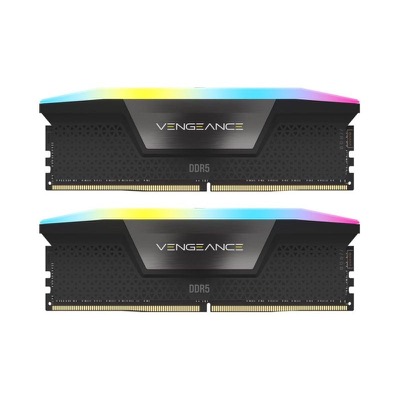 Corsair 64 GB (2x32GB) DDR5 6000 MHz Vengeance RGB (CMH64GX5M2B6000C40)