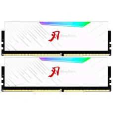 KingBank DDR5 32GB 2x16GB 6400MHz SharpBlade RGB White (KBSBRW640016X2)