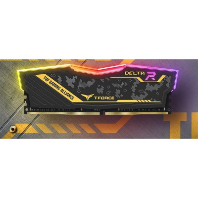TEAM 8 GB DDR4 3200 MHz T-Force Delta TUF Gaming RGB (TF9D48G3200HC16C01)