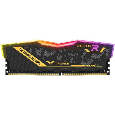 TEAM 8 GB DDR4 3200 MHz T-Force Delta TUF Gaming RGB (TF9D48G3200HC16C01)