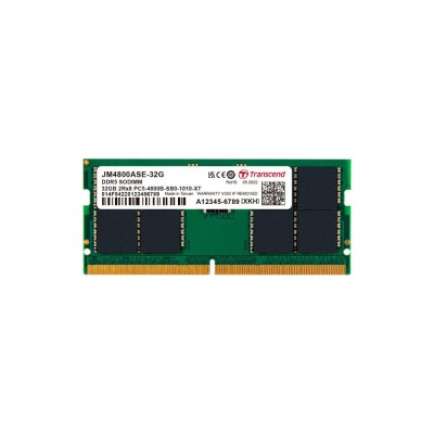 Transcend 32 GB SO-DIMM DDR5 4800 MHz JetRam (JM4800ASE-32G)