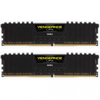 Corsair 16 GB (2x8GB) DDR4 3600 MHz Vengeance LPX Black (CMK16GX4M2C3600C20)