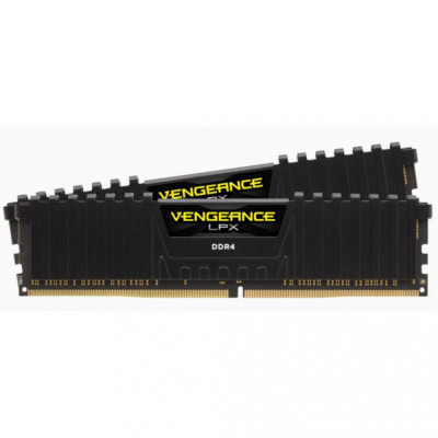 Corsair 16 GB (2x8GB) DDR4 3600 MHz Vengeance LPX Black (CMK16GX4M2C3600C20)