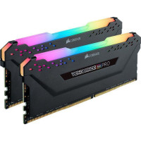Corsair 16 GB (2x8GB) DDR4 3600 MHz Vengeance RGB Pro Black (CMW16GX4M2C3600C18)