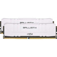 Crucial 16 GB (2x8GB) DDR4 2666 MHz Ballistix White (BL2K8G26C16U4W)