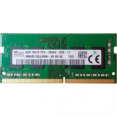 SK hynix 4 GB DDR4 2666 MHz (HMA851S6JJR6N-VK)