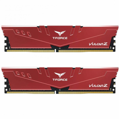 TEAM 16 GB (2x8GB) DDR4 3200 MHz T-Force Vulcan Z Red (TLZRD416G3200HC16CDC01)