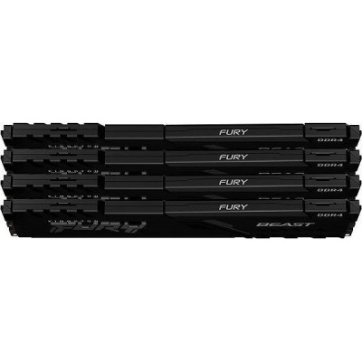 Kingston FURY 128 GB (4x32GB) DDR4 3200 MHz Beast (KF432C16BBK4/128)