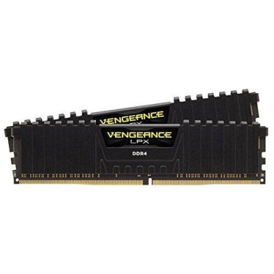 Corsair 16 GB (2x8GB) DDR4 2400 MHz Vengeance LPX Black (CMK16GX4M2A2400C16)