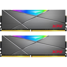 ADATA 16 GB (2x8GB) DDR4 3600 MHz XPG Spectrix D50 RGB Tungsten Gray (AX4U36008G18I-DT50)