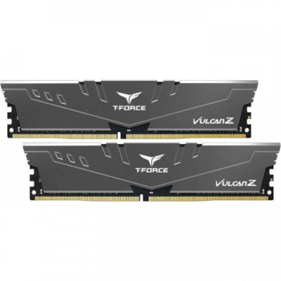 TEAM DDR4 32Gb (2x16) Team T-Force Vulcan Z 2666 MHz Gray (TLZGD432G2666HC15BDC01)