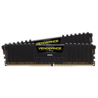 Corsair 16 GB (2x8GB) DDR4 3200 MHz Vengeance LPX Black (CMK16GX4M2Z3200C16)