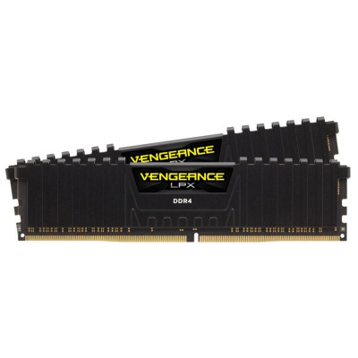 Corsair 16 GB (2x8GB) DDR4 3200 MHz Vengeance LPX Black (CMK16GX4M2Z3200C16)