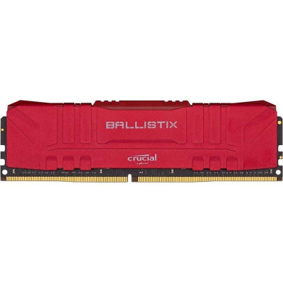 Crucial 8 GB DDR4 3200 MHz Ballsitix Red (BL8G32C16U4R)