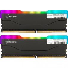 Exceleram 32 GB (2x16GB) DDR4 3200 MHz RGB X2 Series Black (ERX2B432326CD)