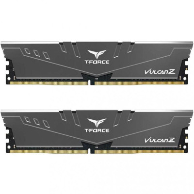 TEAM 16 GB (2x8GB) DDR4 2666 MHz T-Force Vulcan Z Gray (TLZGD416G2666HC18HDC01)