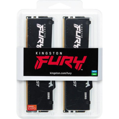 Kingston FURY 32 GB (2x16GB) DDR5 6000 MHz Beast RGB EXPO (KF560C30BBEAK2-32)