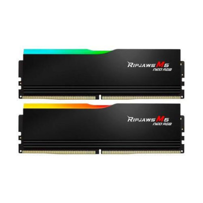 G.Skill 64 GB (2x32GB) DDR5 6000 MHz Ripjaws M5 Neo RGB (F5-6000J3238G32GX2-RM5NRK)