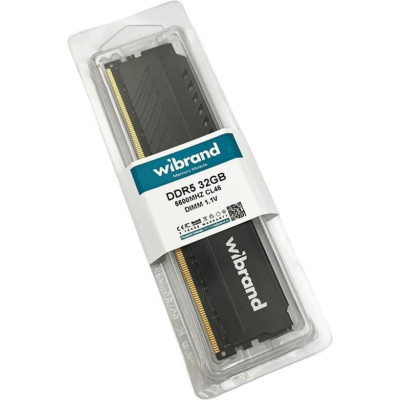 Wibrand 32 GB DDR5 5600 MHz Black (WI5600DDR5D/32GB)
