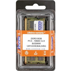 GOODRAM 8 GB SO-DIMM DDR3 1333 MHz (GR1333S364L9/8G)