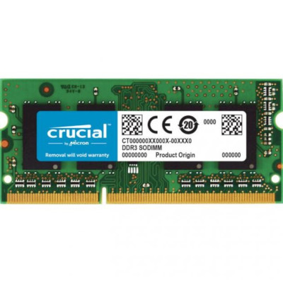 Crucial 4 GB SO-DIMM DDR3 1600 MHz (CT4G3S160BJM)