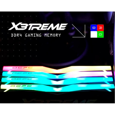 OCPC X3 64Gb (2x32Gb) DDR4 3600MHz RGB Black (MMX3A2K64GD436C18)