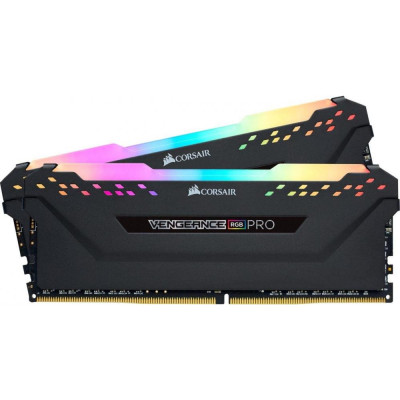 Corsair 32 GB (2x16GB) DDR4 3600 MHz Vengeance RGB Pro Black (CMW32GX4M2Z3600C18)