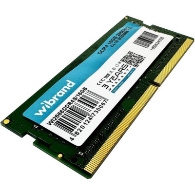 Wibrand 16 GB SO-DIMM DDR4 2666 MHz (WI2666DDR4S/16GB) Wibrand 16 GB SO-DIMM DDR4 2666 MHz (WI2666DDR4S/16GB)
