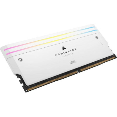 Corsair 32 GB (2x16GB) DDR5 7200 MHz Dominator Titanium RGB White (CMP32GX5M2X7200C34W)