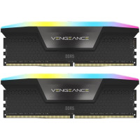 Corsair 64 GB (2x32GB) DDR5 6000 MHz Vengeance RGB (CMH64GX5M2B6000Z40)