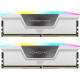 Corsair 64 GB (2x32GB) DDR5 6000 MHz Vengeance RGB AMD EXPO White (CMH64GX5M2B6000Z30W)