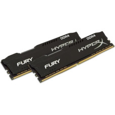 HyperX Fury 16GB (2x8GB) DDR4 2400 MHz Black (HX424C15FBK2/16)