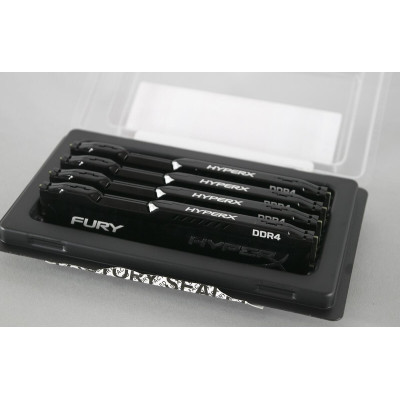 HyperX Fury 16GB (2x8GB) DDR4 2400 MHz Black (HX424C15FBK2/16)