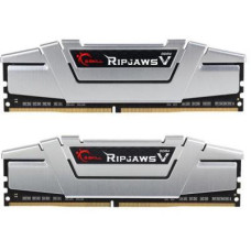 G.Skill 16 GB (2x8GB) DDR4 2400 MHz Ripjaws V Radiant Silver (F4-2400C15D-16GVS)