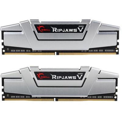 G.Skill 16 GB (2x8GB) DDR4 2400 MHz Ripjaws V Radiant Silver (F4-2400C15D-16GVS)