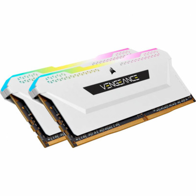 Corsair 16 GB (2x8GB) DDR4 3600 MHz Vengeance RGB Pro SL White (CMH16GX4M2D3600C18W)