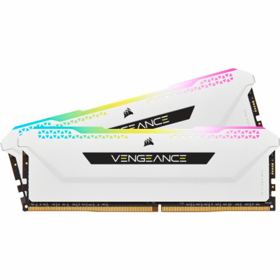 Corsair 16 GB (2x8GB) DDR4 3600 MHz Vengeance RGB Pro SL White (CMH16GX4M2D3600C18W)