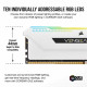 Corsair 16 GB (2x8GB) DDR4 3600 MHz Vengeance RGB Pro SL White (CMH16GX4M2D3600C18W)