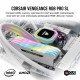 Corsair 16 GB (2x8GB) DDR4 3600 MHz Vengeance RGB Pro SL White (CMH16GX4M2D3600C18W)
