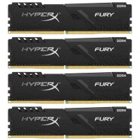 HyperX 16 GB (4x4GB) DDR4 2666 MHz Fury black (HX426C16FB3K4/16)
