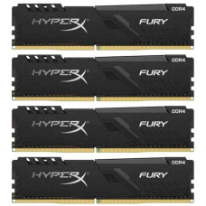 HyperX 16 GB (4x4GB) DDR4 2666 MHz Fury black (HX426C16FB3K4/16)