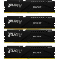Kingston Fury DDR5 128GB 4x32GB 5200MHz Beast Black (KF552C40BBK4-128)
