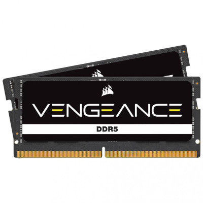 Corsair 16 GB (2x8GB) SO-DIMM DDR5 4800 MHz Vengeance (CMSX16GX5M2A4800C40)