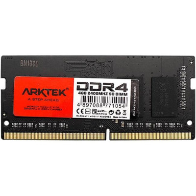 ARKTEK 4 GB SO-DIMM DDR4 2400 MHz (AKD4S4N2400)