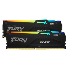 Kingston FURY 32 GB (2x16GB) DDR5 6000 MHz Beast RGB Black (KF560C30BBAK2-32)