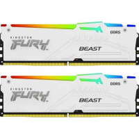 Kingston FURY 32 GB (2x16GB) DDR5 6000 MHz Beast RGB EXPO White (KF560C36BWEAK2-32)
