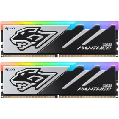 Apacer 32 GB (2x16GB) DDR5 6000 MHz Panther RGB (AH5U32G60C6229BAA-2)